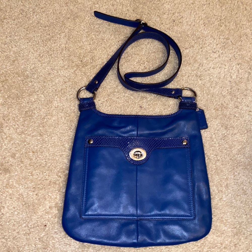 Coach Blue Crossbody Bag
